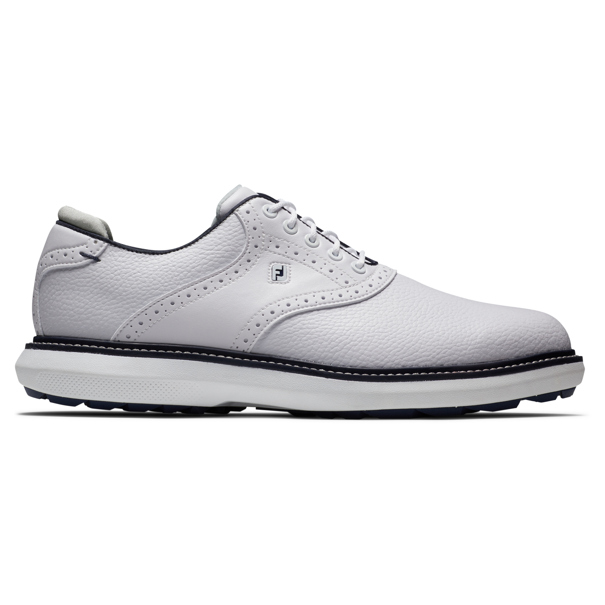 Men's Traditions Spikeless Golf Shoe - White | FOOTJOY | Golf